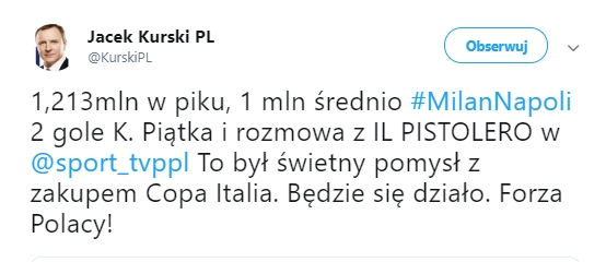 NIESAMOWITA oglądalność meczu Milan 2-0 Napoli!